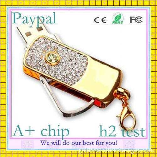 Simple Jewelry USB Flash Disk Diamond Jewelry USB (GC-S012)